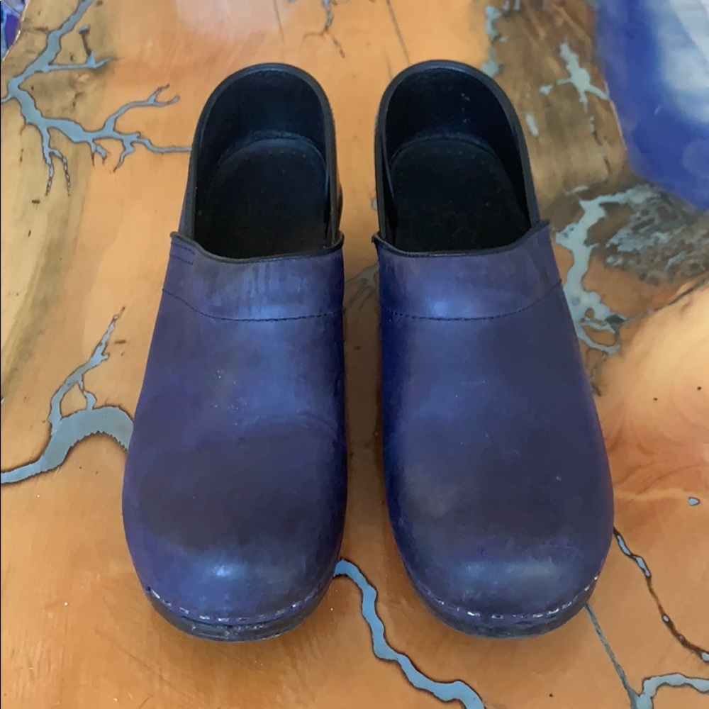 Purple Dansko Clogs